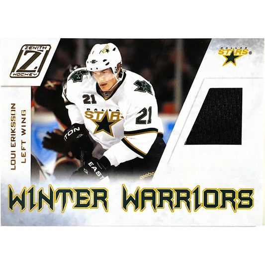 2011-12 Zenith Loui Eriksson Winter Warriors Patch