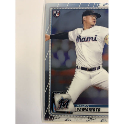  2020 Bowman Chrome Jordan Yamamoto RC  Local Legends Cards & Collectibles