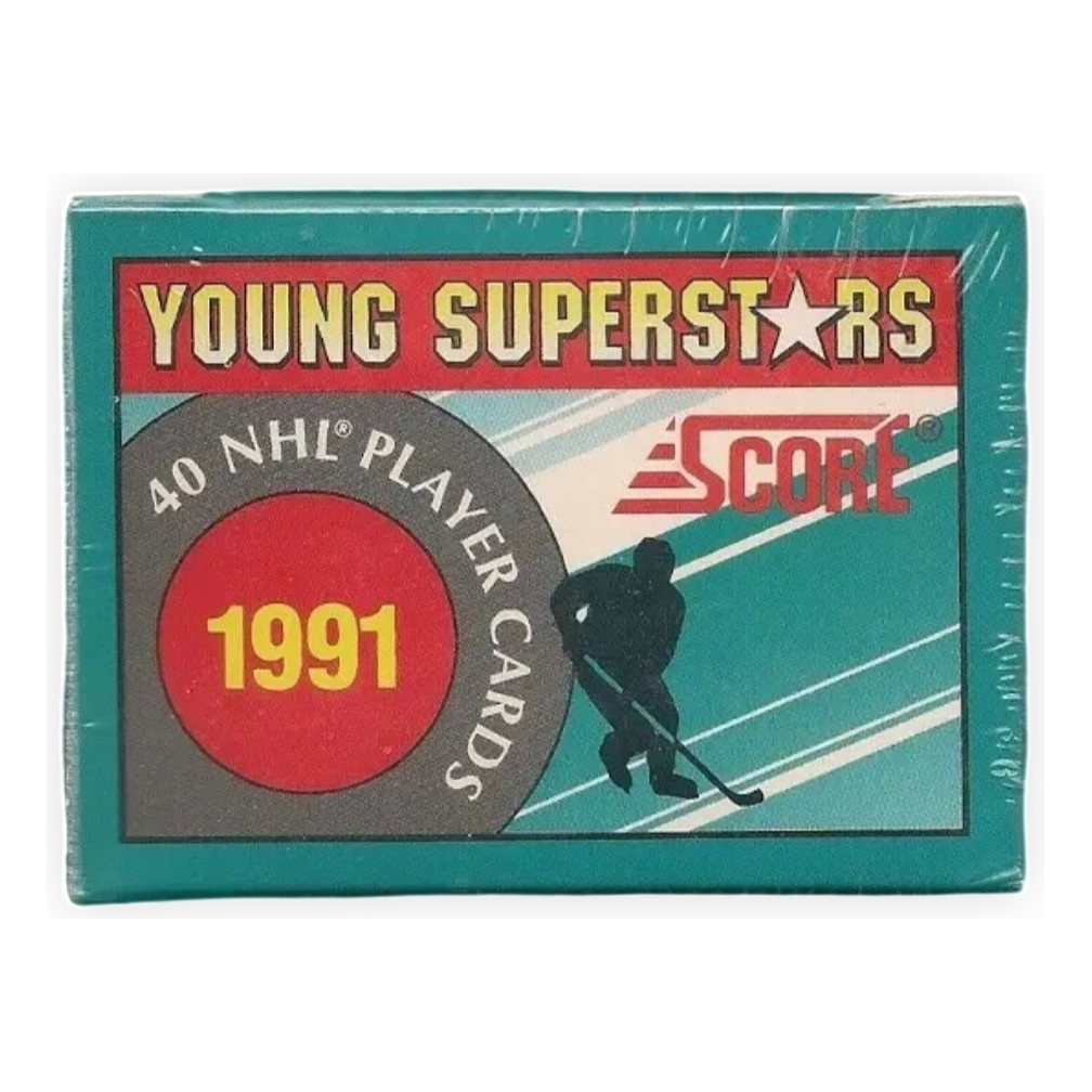 1991 Score NHL Hockey Young Superstars Player Set Box