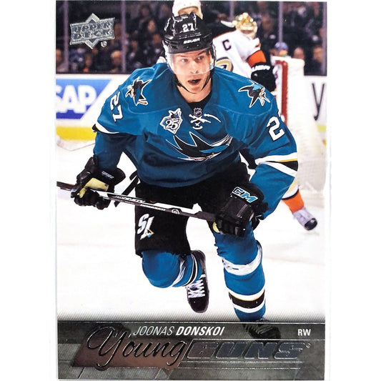  2015-16 Upper Deck Series One Joonas Donskoi Young Guns  Local Legends Cards & Collectibles