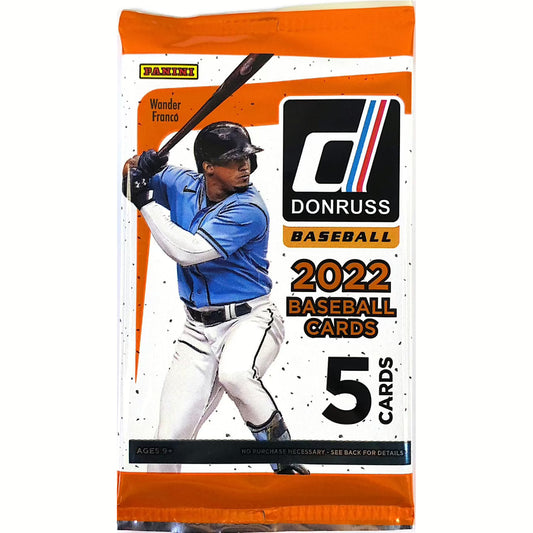 2022 Panini Donruss Baseball 5 Card Pack
