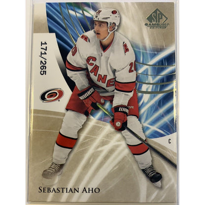  2020-21 SP Game Used Edition Sebastian Aho /265  Local Legends Cards & Collectibles