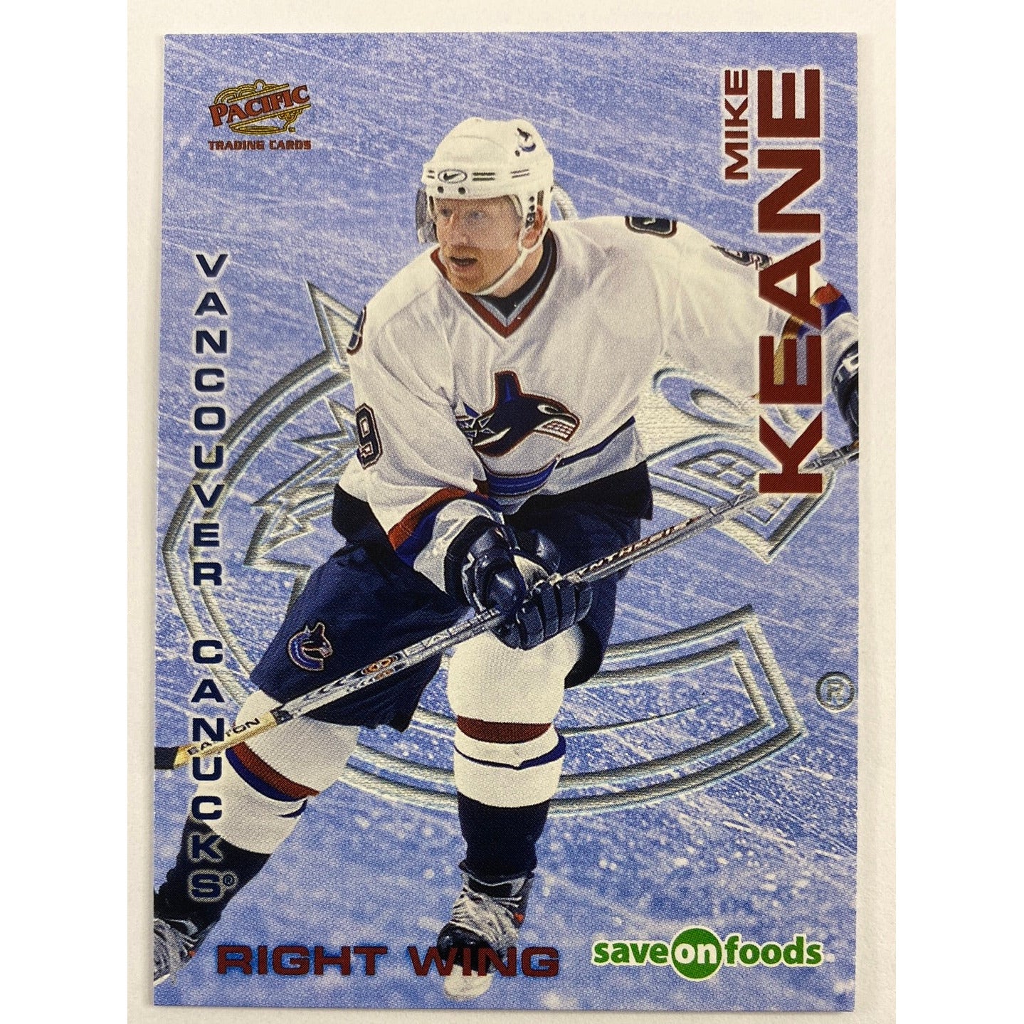 2004 Pacific Vancouver Canucks Mike Keane