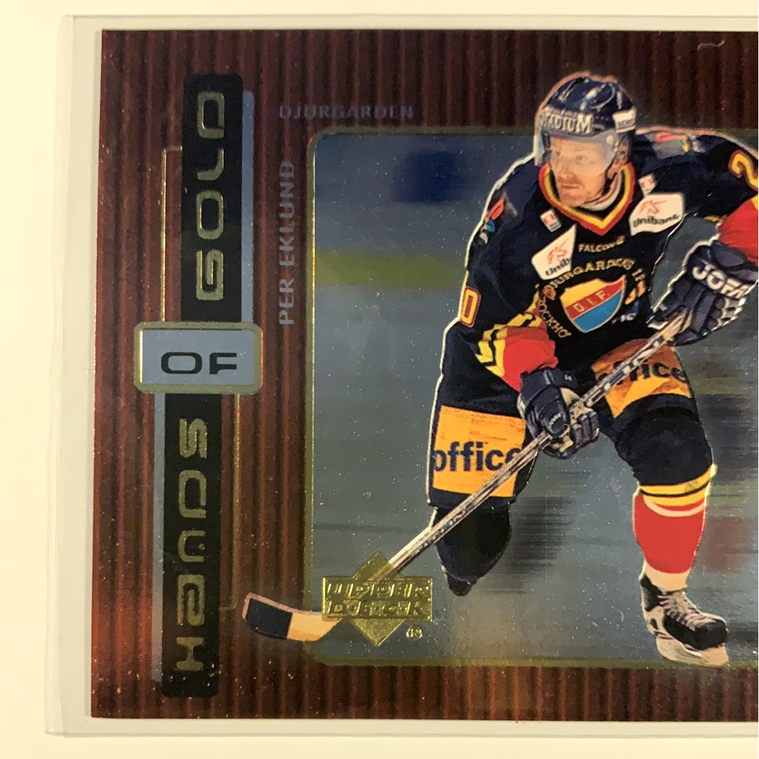  2000-01 Swedish Upper Deck Per Eklund Hands of Gold  Local Legends Cards & Collectibles