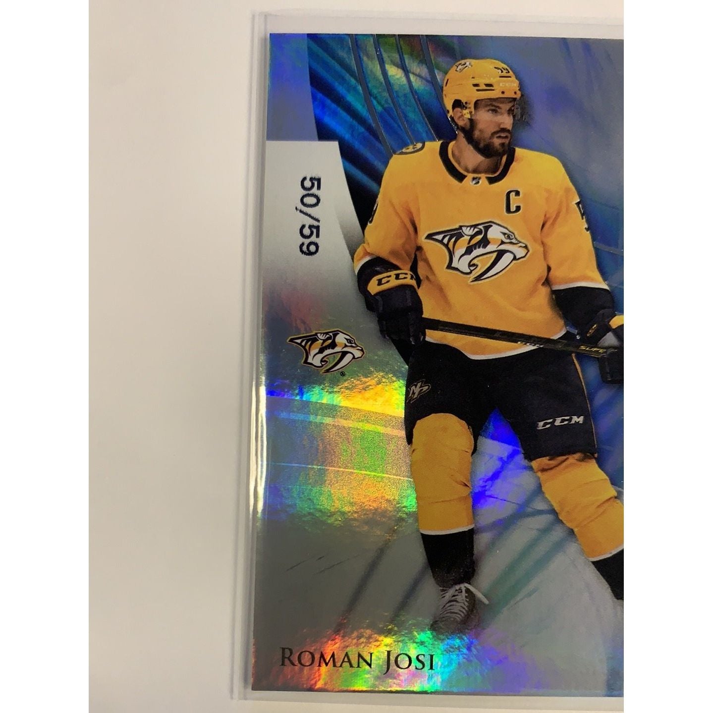  2020-21 SP Game Used Roman Josi Holo /59  Local Legends Cards & Collectibles