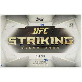 2020 Topps Striking UFC Hobby Box