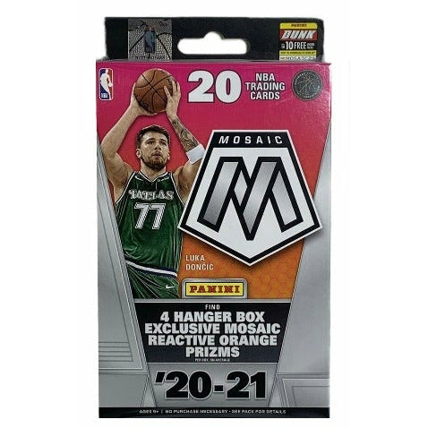 2020-21 Panini Mosaic NBA Basketball Hanger Box | Local Legends Cards & Collectibles