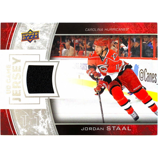 2012-13 Upper Deck Series 1 Jordan Staal UD Game Jersey