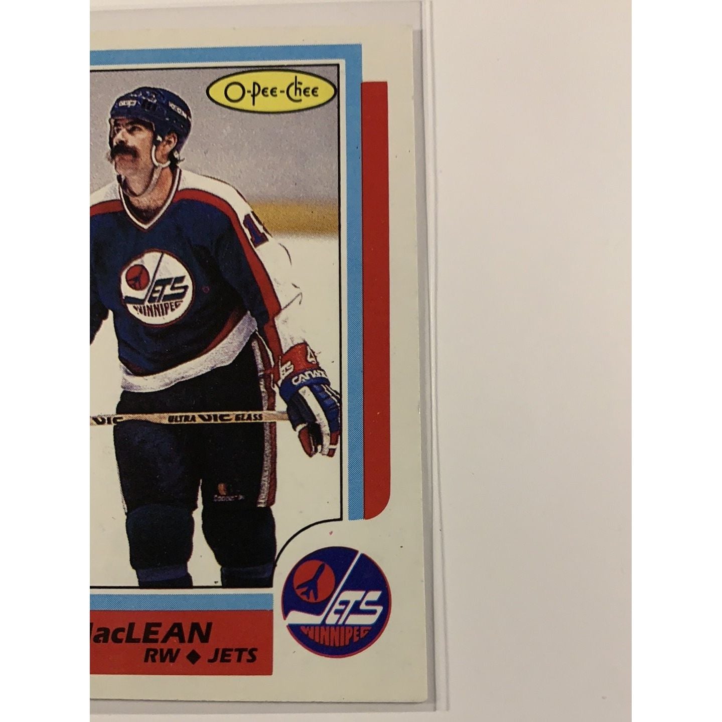  1986-87 O-Pee-Chee Paul Maclean base #114  Local Legends Cards & Collectibles