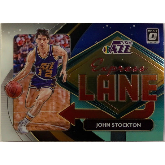  2020-21 Donruss Optic John Stockton Express Lane  Local Legends Cards & Collectibles