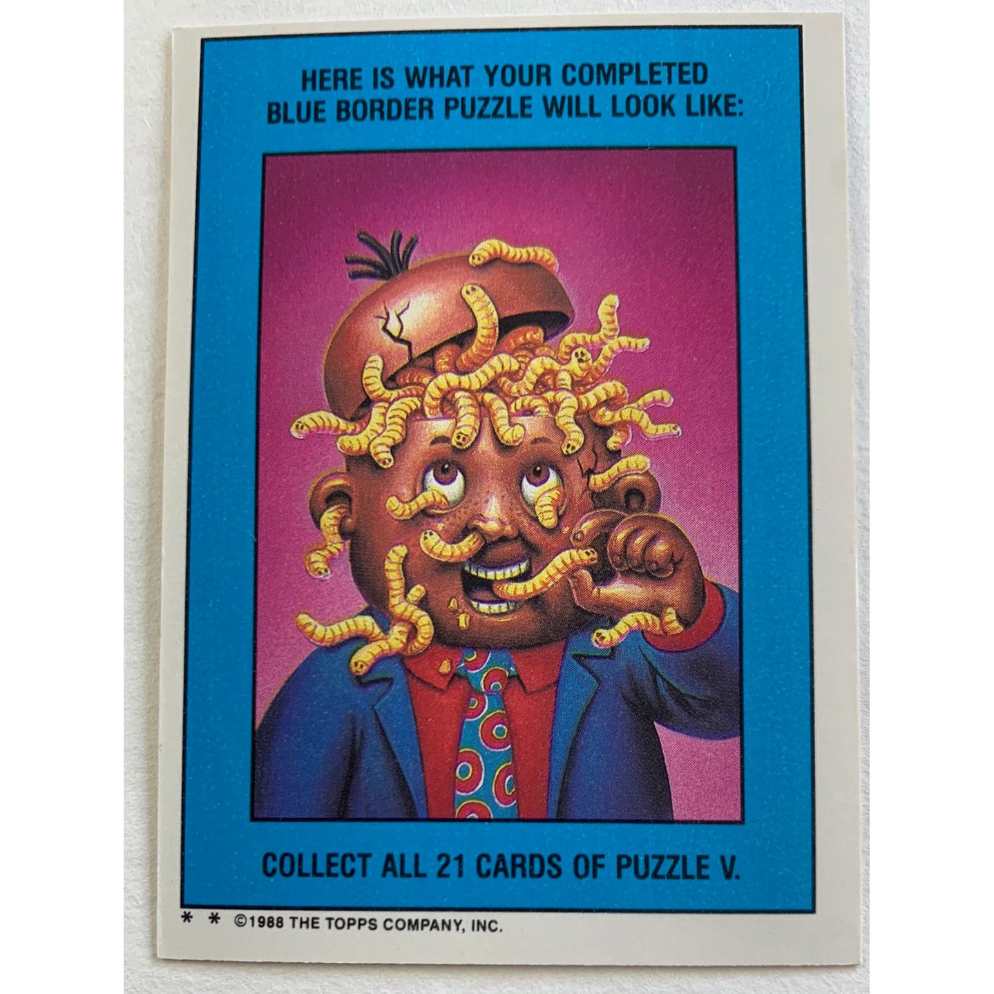 1988 Topps Garbage Pail Kids Lyle Tile Die Cut | Local Legends Cards & Collectibles