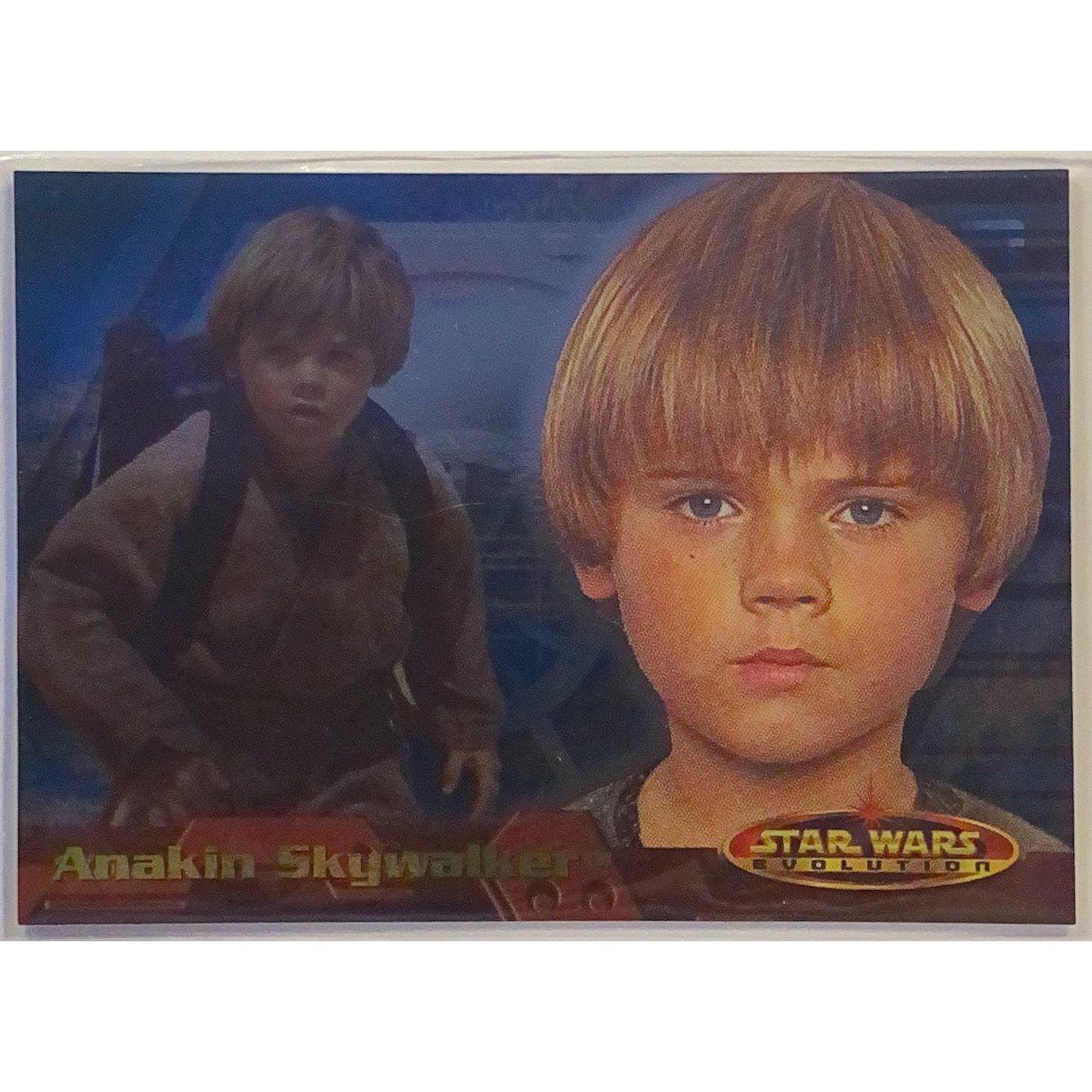  2001 Topps Star Wars Anakin Skywalker Evolution #5  Local Legends Cards & Collectibles