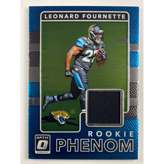 2017 Donruss Optic Leonard Fournette Rookie Phenom Patch