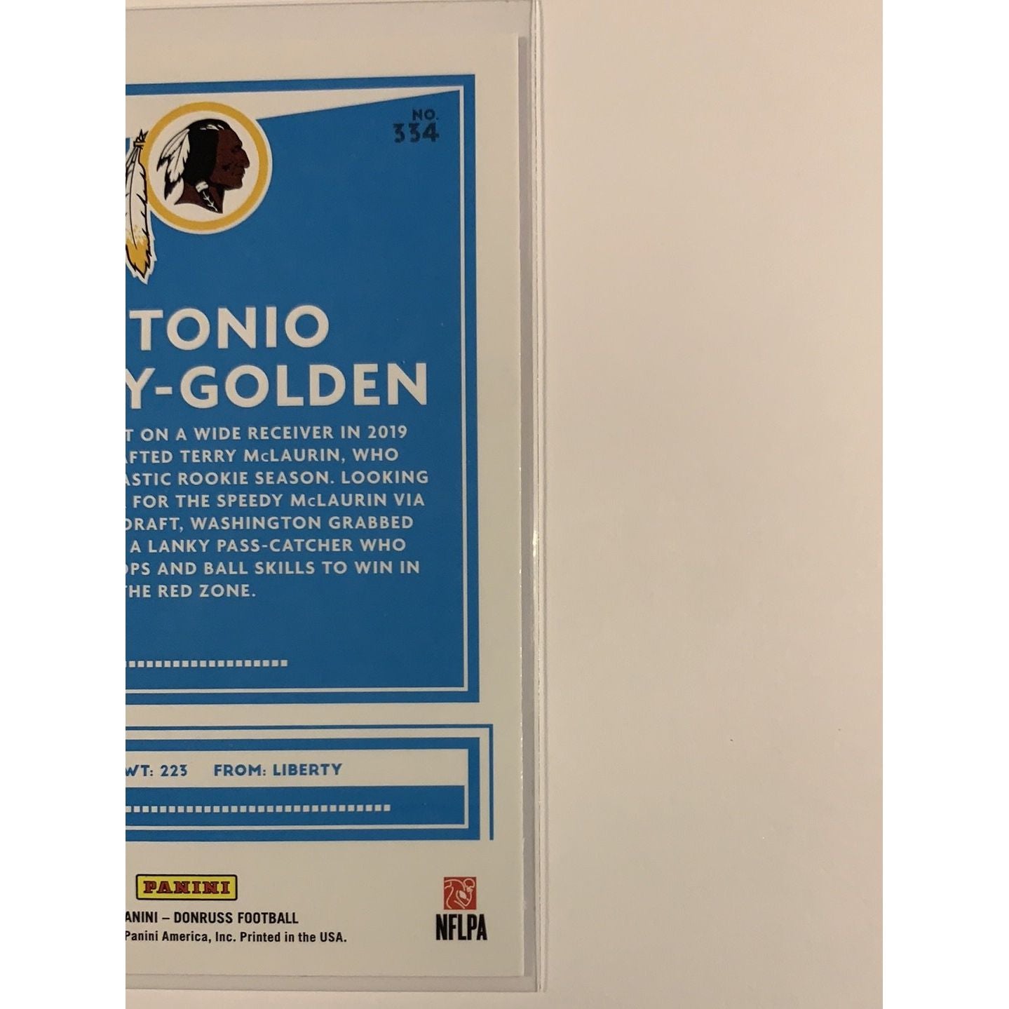  2020 Donruss Antonio Gandy Golden Blue Press Proof Rated Rookie  Local Legends Cards & Collectibles