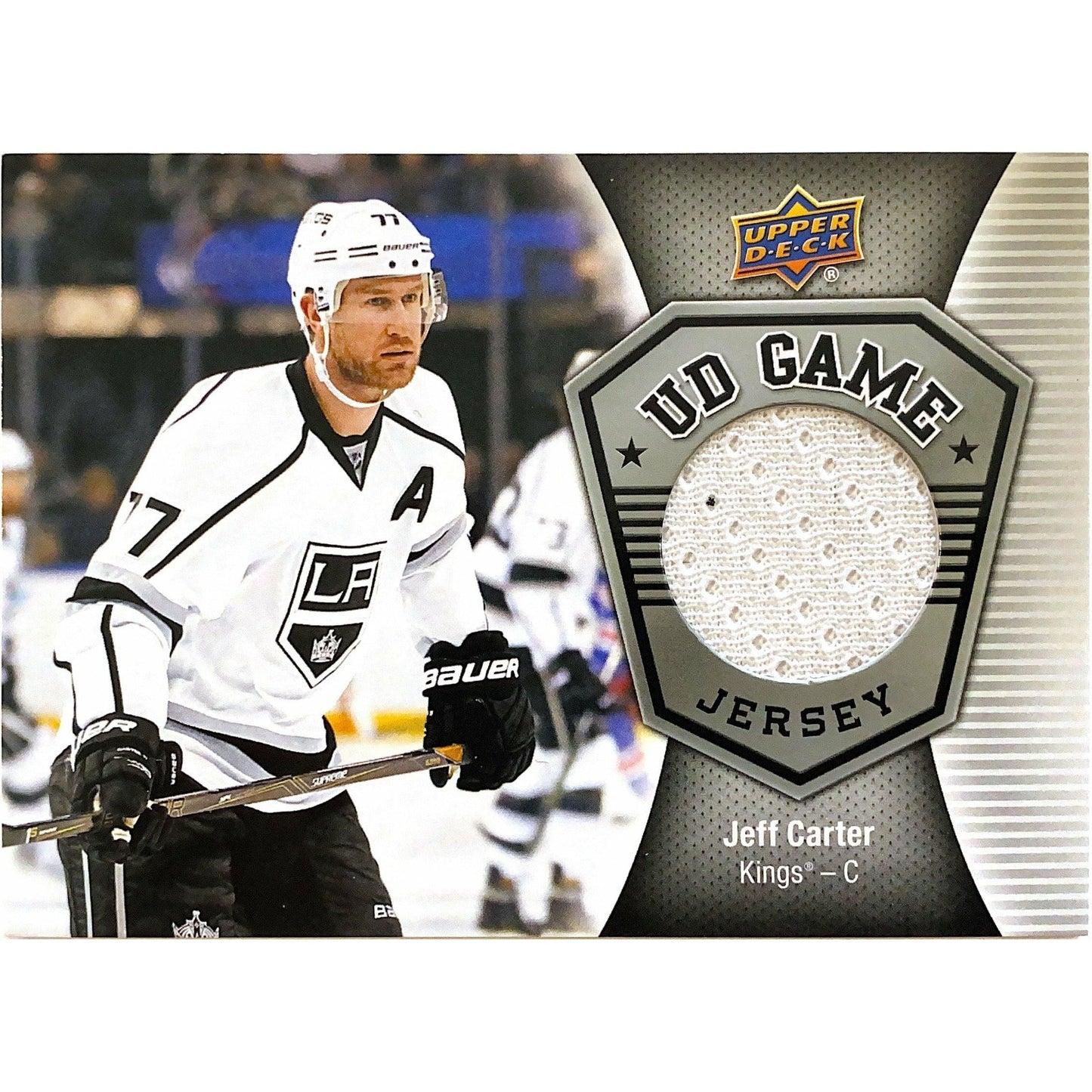 2016-17 Upper Deck Series 1 Jeff Carter UD Game Jersey