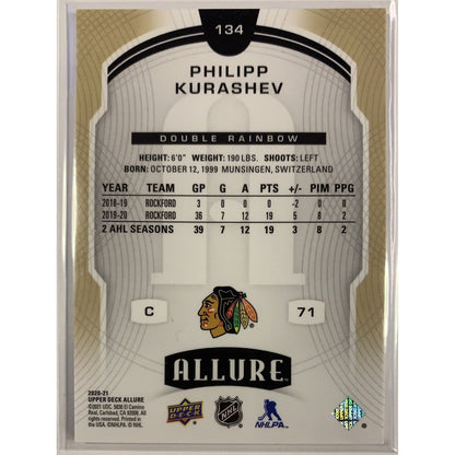  2020-21 Allure Philip Kurashev Double Rainbow Rookie  Local Legends Cards & Collectibles