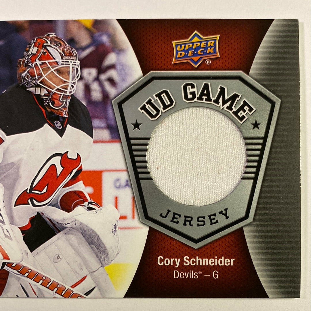 2016-17 Upper Deck Series 1 Cory Schneider UD Game Jersey