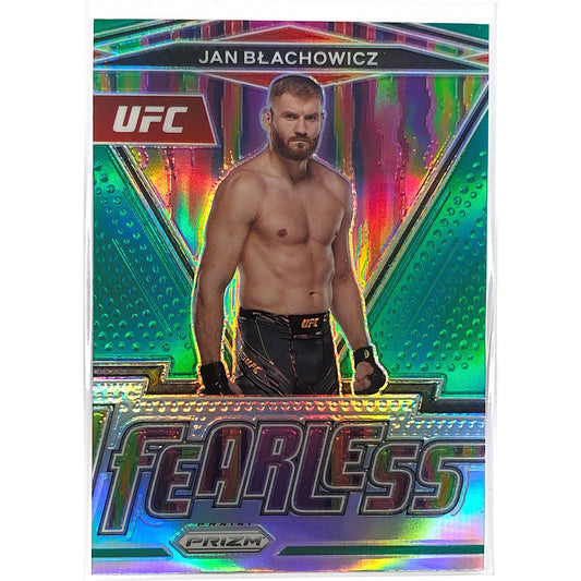 2022 Prizm Jan Blachowicz Fearless Green Prizm