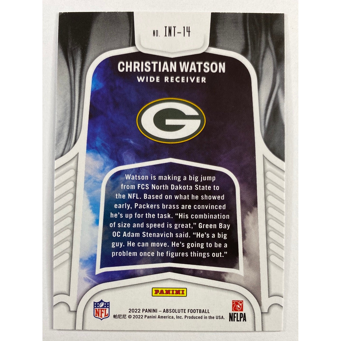 2022 Absolute Christian Watson Introductions RC