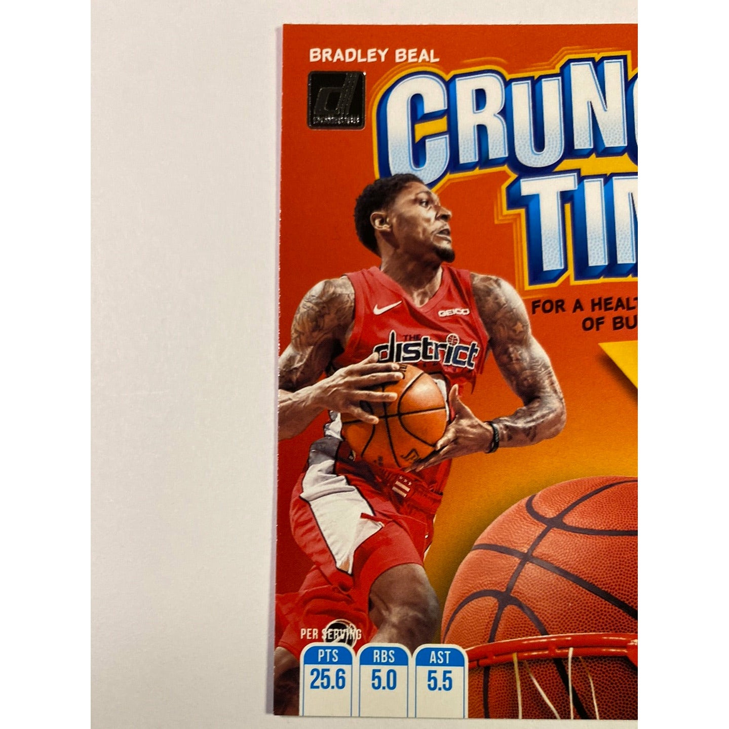  2019-20 Donruss Bradley Beal Crunch Time  Local Legends Cards & Collectibles