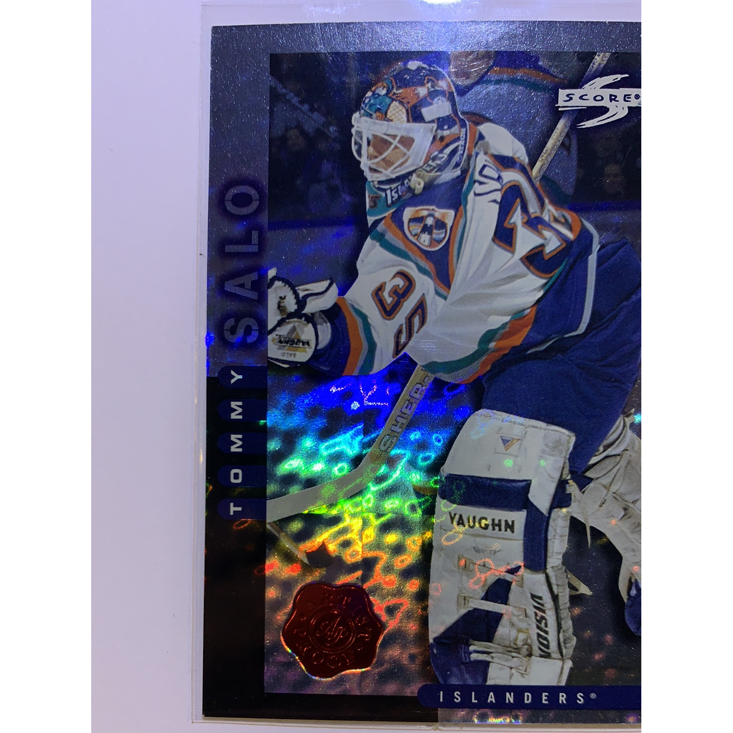  1997-98 Score Tommy Salo Artist Proof  Local Legends Cards & Collectibles