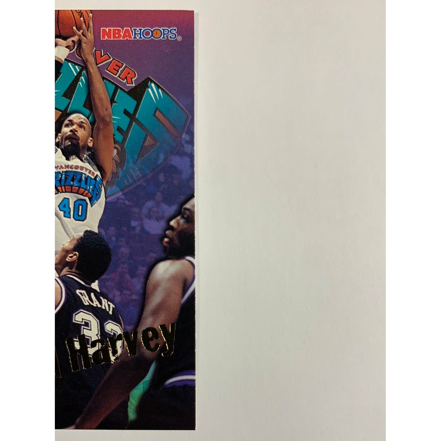 1996 Hoops Antonio Harvey Base #352-Local Legends Cards & Collectibles