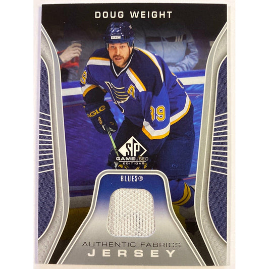 2006-07 SP Game Used Doug Weight Authentic Fabrics