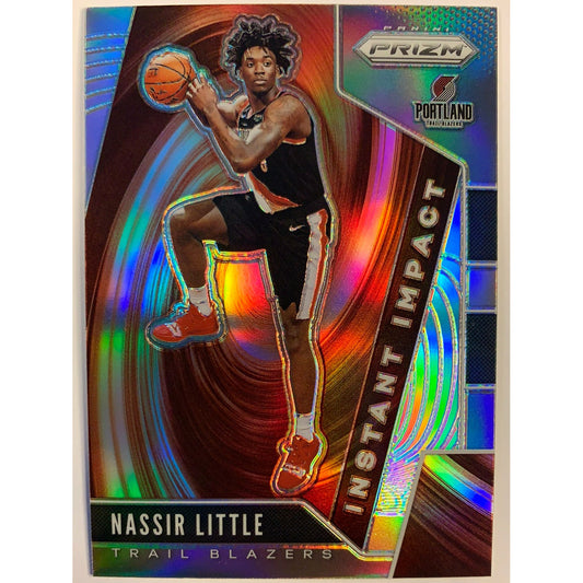  2019-20 Panini Prizm Nassir Little Instant Impact Silver Prizm  Local Legends Cards & Collectibles