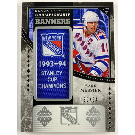 2016-17 Black Diamond Mark Messier Championship Banners /94