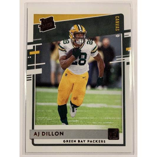  2020 Donruss Optic Aj Dillon Canvas Rated Rookie  Local Legends Cards & Collectibles