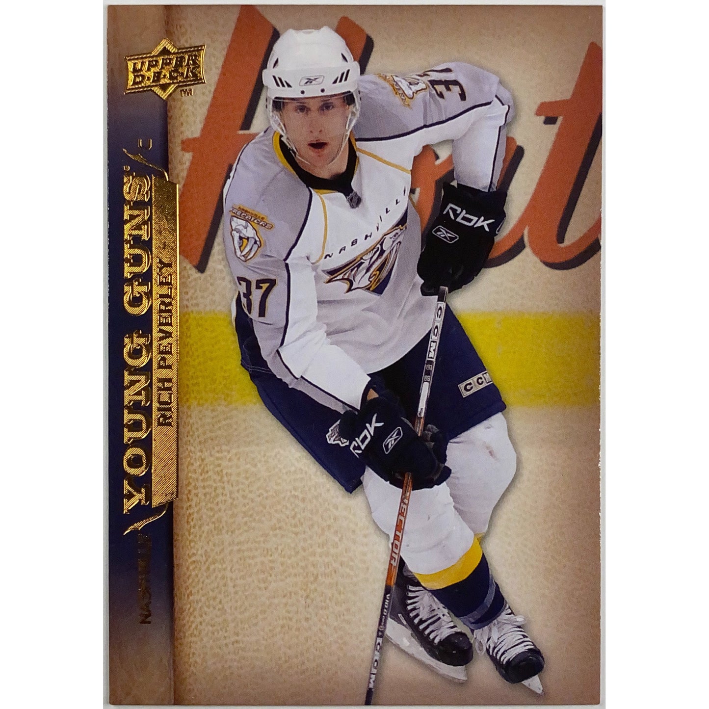 2007-08 Upper Deck Series 2 Rich Peverley Young Guns