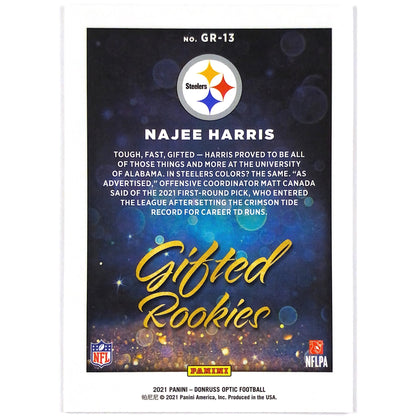 2021 Donruss Optic Najee Harris Gifted Rookies