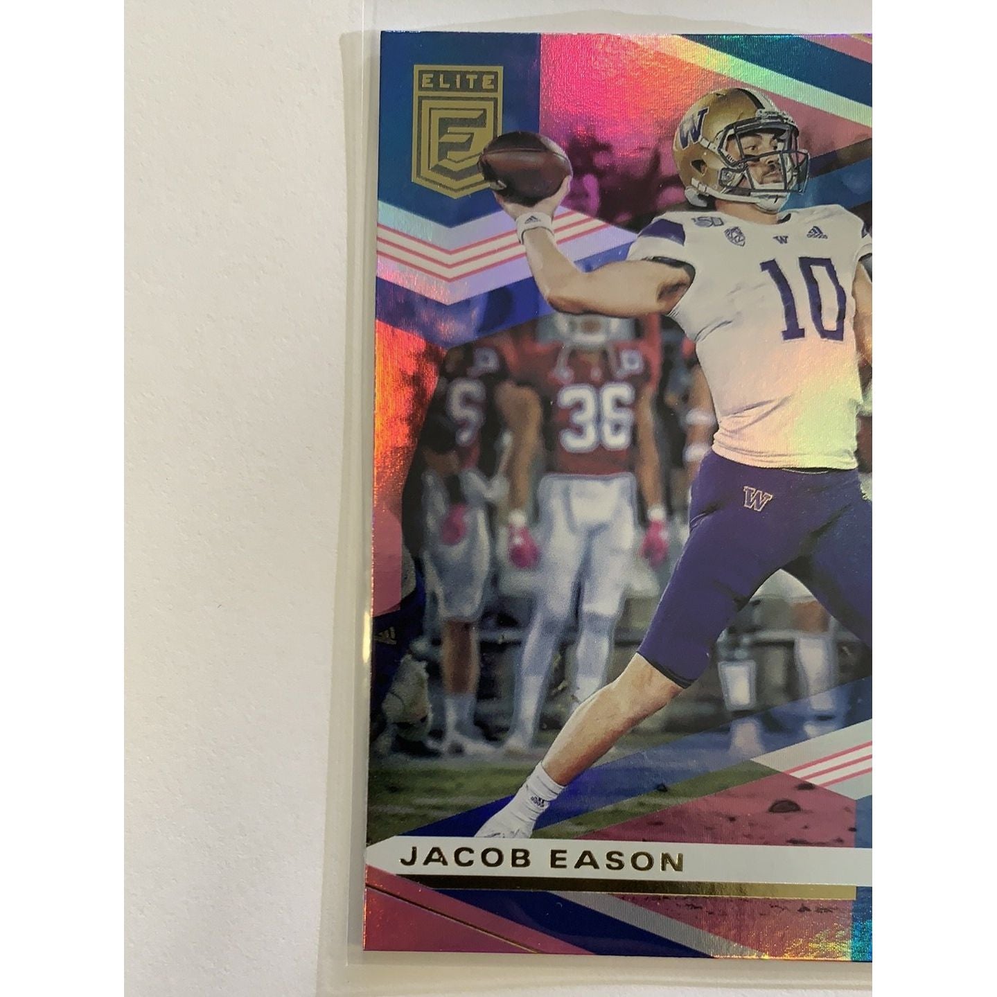  2020 Donruss Elite Jacob Eason RC Pink Parallel  Local Legends Cards & Collectibles