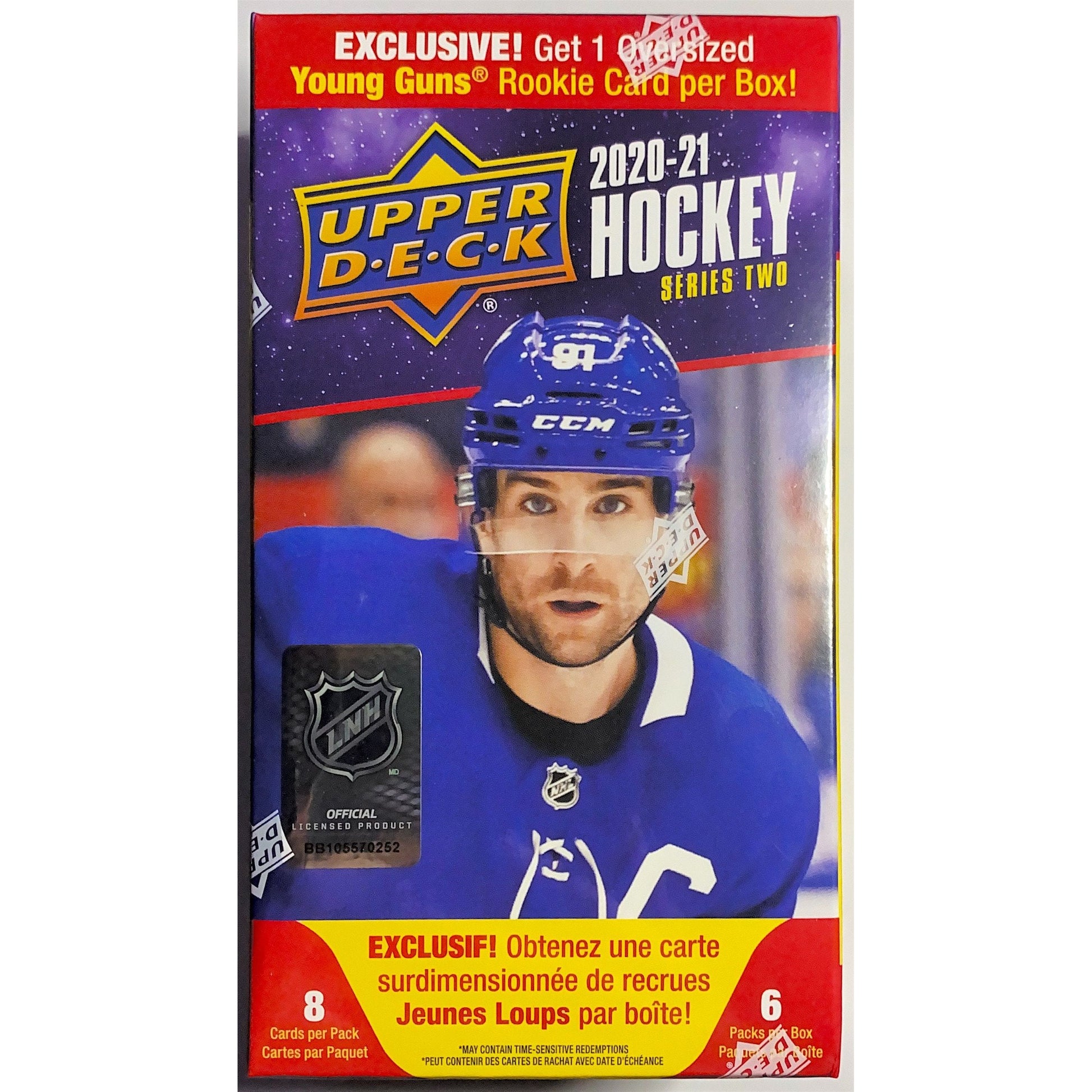  2020-21 Upper Deck Series 2 Hockey Blaster Box (OVERSIZED Young Gun Version)  Local Legends Cards & Collectibles