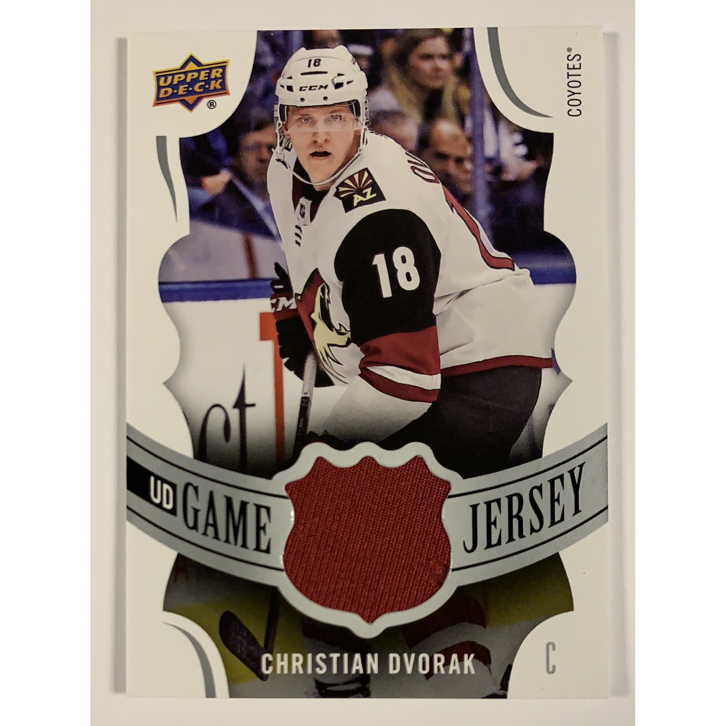  2018-19 Upper Deck Christian Dvorak Game Jersey  Local Legends Cards & Collectibles