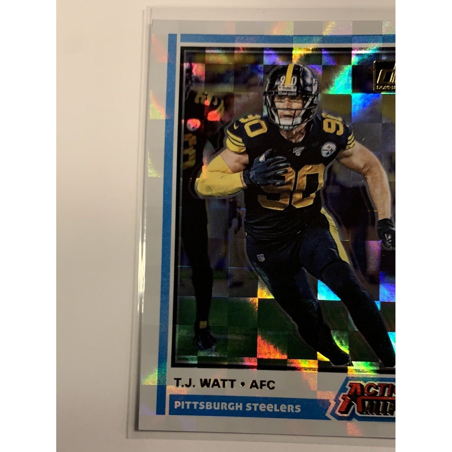  2020 Donruss T.J. Watt Action All Pros Refractor  Local Legends Cards & Collectibles