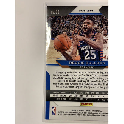  2020-21 Panini Prizm Reggie Bullock Silver Prizm  Local Legends Cards & Collectibles