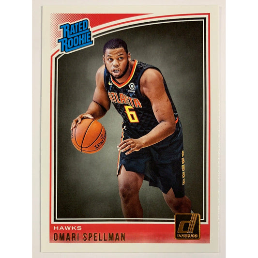 2018-19 Donruss Omari Spellman Rated Rookie