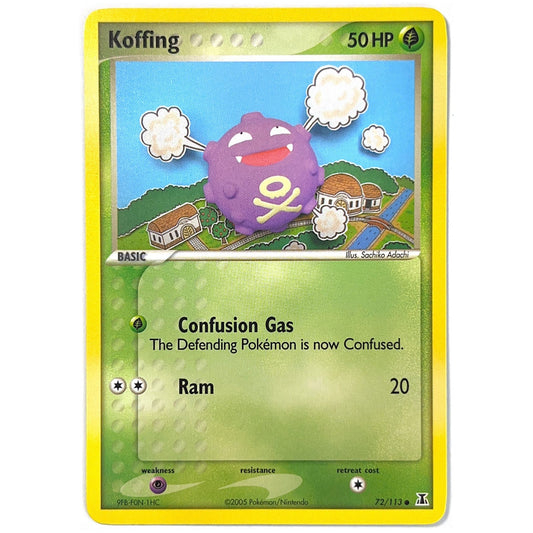 EX Delta Species Koffing Common Non-Holo 72/113