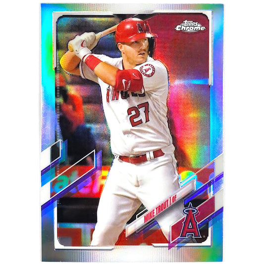 2021 Topps Chrome Mike Trout Refractor