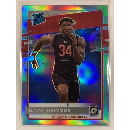  2020 Donruss Optic Isaiah Simmons Rated Rookie Prizm  Local Legends Cards & Collectibles