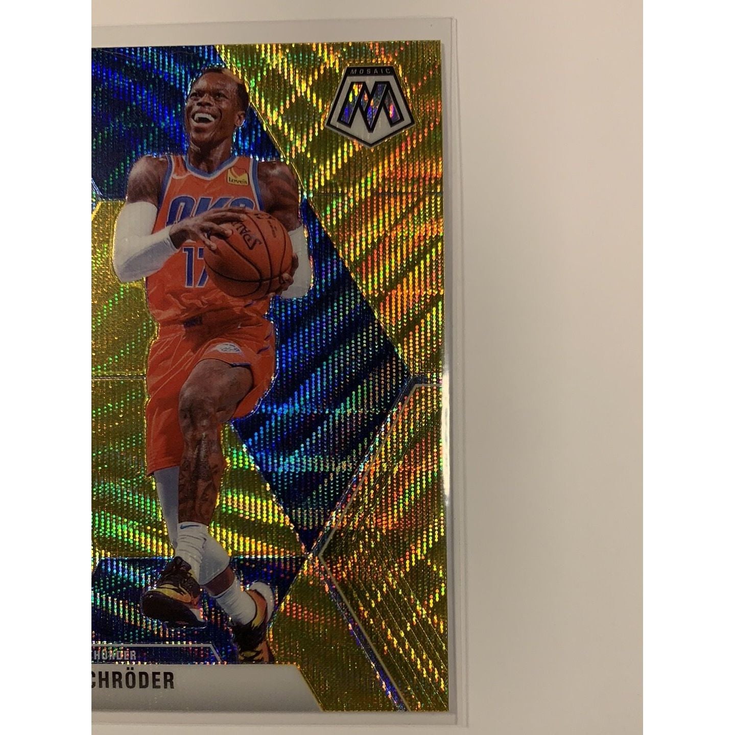  2019-20 Panini Mosaic Dennis Schroder Tmall Gold Wave Prizm  Local Legends Cards & Collectibles