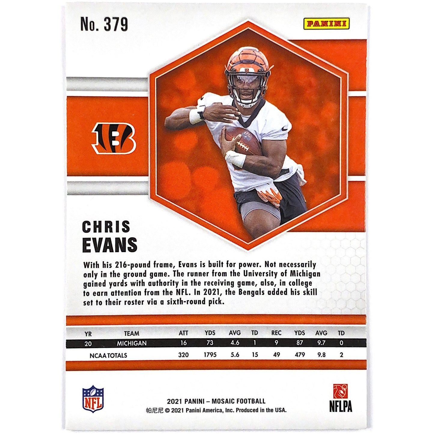 2021 Mosaic Chris Evans RC