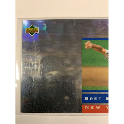  1995 Upper Deck Denny’s Holograms Bret Saberhagen  Local Legends Cards & Collectibles