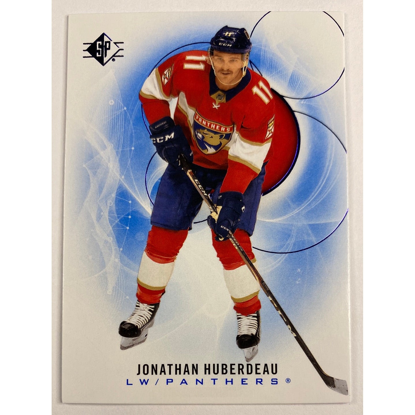 2020-21 SP Jonathan Huberdeau Blue Parallel