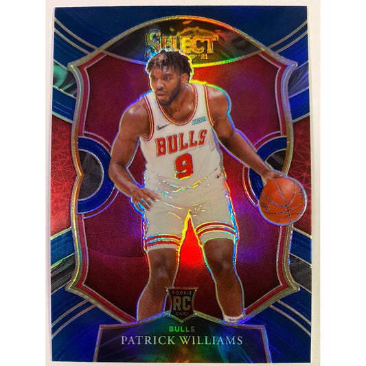  2020-21 Select Patrick Williams Concourse Level Blue Prizm SP RC  Local Legends Cards & Collectibles