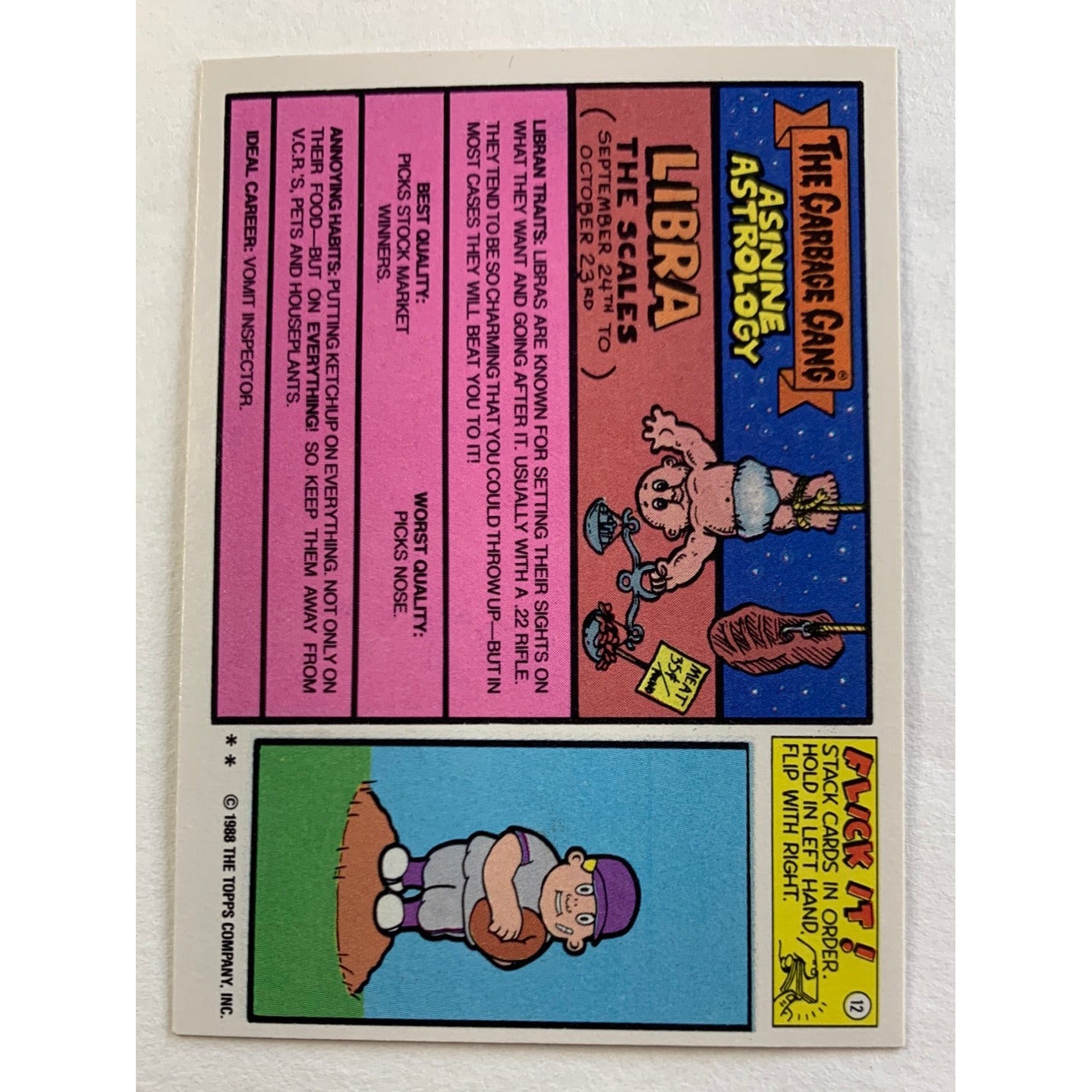 1988 Topps Garbage Pail Kids Doug Slug Non-Die Cut | Local Legends Cards & Collectibles