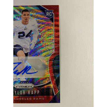  2019 Panini Prizm Taylor Rapp Red Wave Prizm RC /149  Local Legends Cards & Collectibles