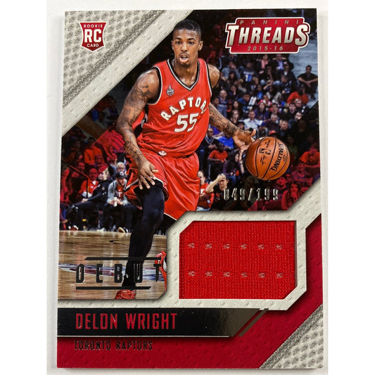 2015-16 Threads Delon Wright Debut Threads /199