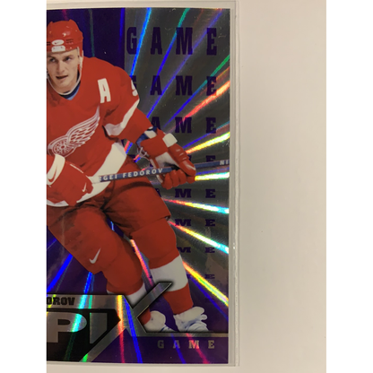  1997-98 Pinnacle Sergei Fedorov Epix Purple Game  Local Legends Cards & Collectibles
